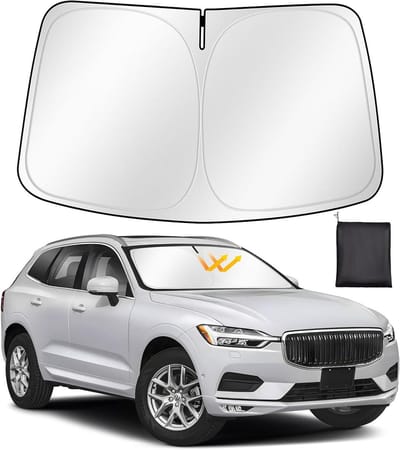 Autozonwering op maat voor Volvo XC60 - Blokkeert UV-stralen