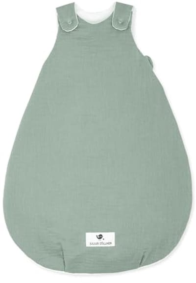 Babyslaapzak mousseline 2,5 TOG, wasbaar, 100% katoen, veilig en comfortabel voor pasgeborenen