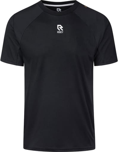 Robey Tennis Ace Tee Heren - Zwart | Maat: 3XL