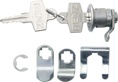 Brievenbus Slot - Deurslot Brievenbus - Brievenbus Beveiligen - Korte Slag - 19.9mm Diameter