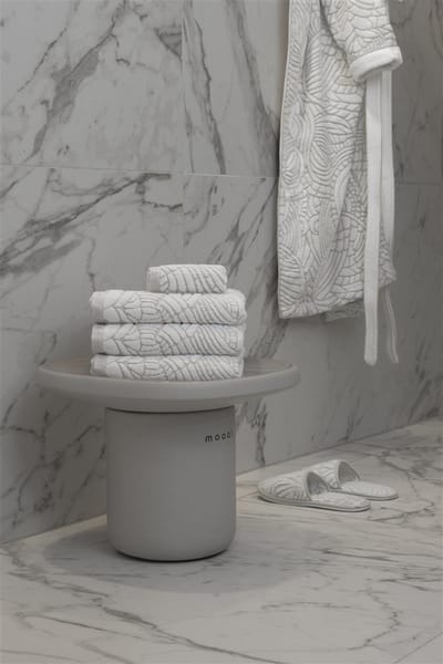 MOOOI Dodo Pavone - Douchelaken - 70x140 / 28x55 Inch - Wit