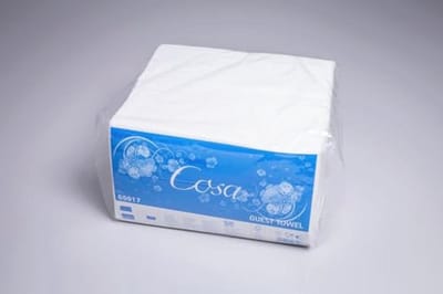 Papieren wegwerphanddoeken - 125 stuks, 4-laags tissue voor hygiënisch gebruik