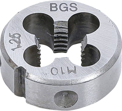 BGS Draadsnijplaat - M10 x 1,25 x 25 mm