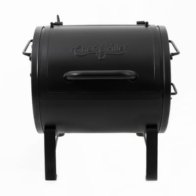 Char-Griller® 3-in-1 Draagbare Houtskool BBQ – Compacte Tafelbarbecue en Side Fire Box voor Smoker – Ideaal voor Tuin, Terras, Camping, en Balkon
