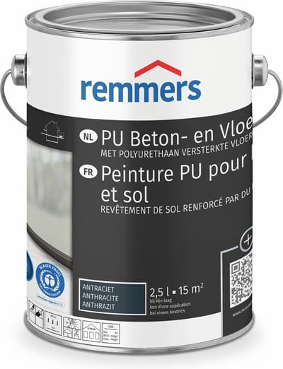 Remmers PU Beton en Vloerverf - Antracietgrijs - 2,5 liter