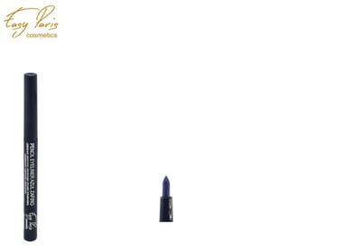 Easy Paris Cosmetics - Saffier Blauw - Paars Blauw oogpotlood, draaibaar / Automatic Eye Pencil - Waterproof - Nummer 15 Azul Zafiro - 1 stuks
