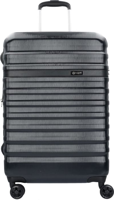 bugatti Corium Hard-Top Case Trolley Black Zwart 68cm