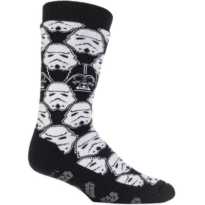 Heat Holders Thermische pantoffelsokken met filmthema voor heren - Storm Trooper