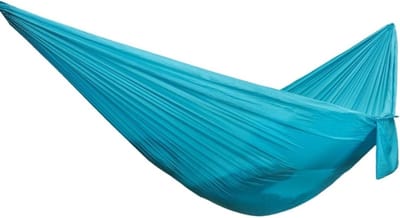Draagbare Hangmat - Kampeerhangmat Buiten - Ontspannen in de Natuur - Snel Ophangen - 245x90 cm - Groen
