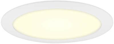Yphix LED Paneel Rond - Downlight (IP44) - Ø 24cm - 14W - Warm wit licht (2900K) - Dimbaar - Energieklasse: -