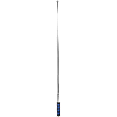 Marteau de détection à tambour télescopique de 115 cm, marteau de test d'inspection de décoration de maison white
