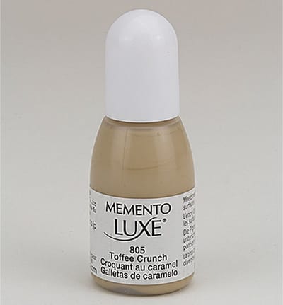 Tsukineko Memento Luxe Reinker Toffee Crunch