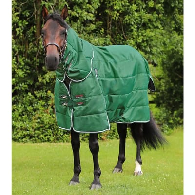 Paardendeken met halsbedekking Premier Equine Hydra 200g