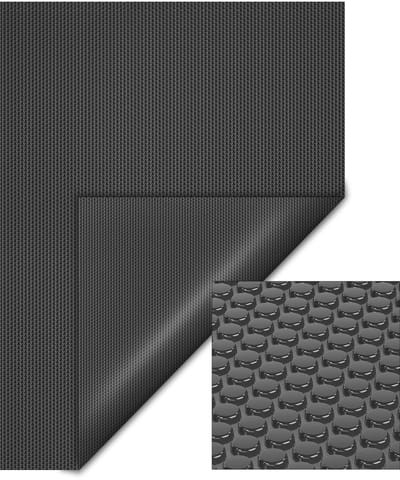 Solarzeil voor zwembad Ø 3,6 m, zwart, zwembadverwarming van 120 µ dikke PE-folie, zwembadafdekking zwembadzeil solarzeil rond