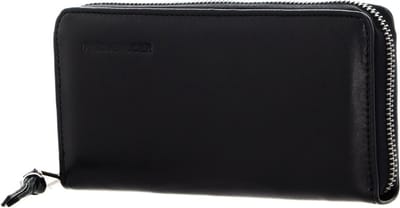 FREDsBRUDER Leren Portemonnee Jeren Wallet Black Zwart