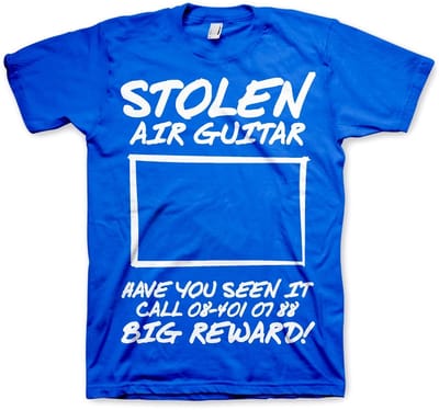 Hybris Stolen Air Guitar T-shirt SH-1-15318-H9-15