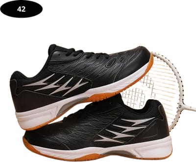 Bovista Tennisschoenen - Heren - Dames - Tenniskleding - Indoor - Outdoor - Zwart - Maat 42