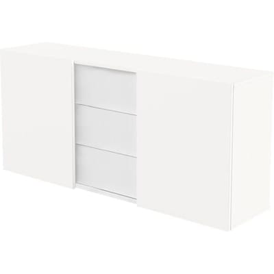 Kerkmann - Archiefkast schuifdeuren 160x50x74cm wit