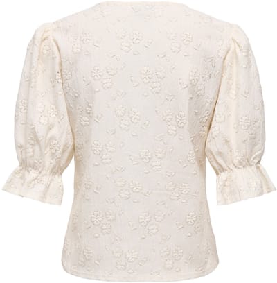 JDY - JDYJAKOBE 2/4 LACE TOP JRS - Dames - Blouses