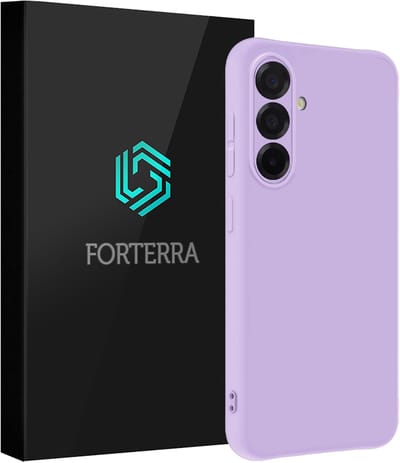 Hoesje Geschikt voor Samsung Galaxy A36 - Sterk & Shockproof - Siliconen Case - Hoes Cover - Lila