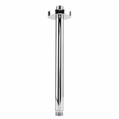 Dailygoods- Douchearm Roestvrij Staal 20 cm - Plafondwandmontage - Verchroomd Hoogglans - G1/2 Schroefdraad - Duurzaam - Ergonomisch Ontwerp - Douchearmatuur