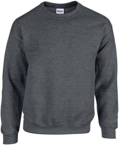 Gildan - Heavy Blend Unisex Sweater - Dark Heather maat 3XL
