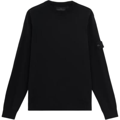 Stone Island Ghost Serie Crewneck Losvallende Trui Heren trui 8115566FC-V0029 M black