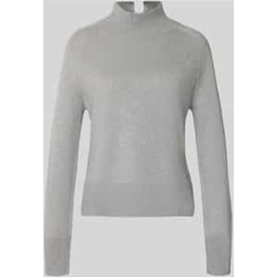 Tom Tailor - Gebreide trui met kasjmiermix - Maat L - medium silver grey melange