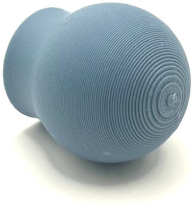 Home 3D® - Kastknop Blauw – Set van 4 – Deurknoppen voor Kasten – Incl. Bevestigingsmateriaal – Ontworpen en Gemaakt in Nederland