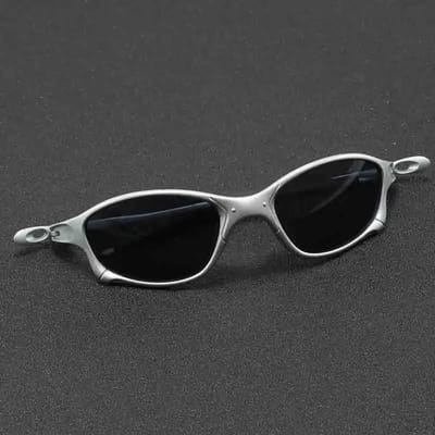 1 Paar Coole Heren Dames Gepolariseerde Zonnebril Fietsbril UV400 Visserszonnebril Fietsbril Fietsbril Rijbril black