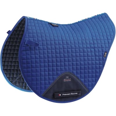 Zadeldek voor paarden in effen katoen Premier Equine Close Contact X- Country