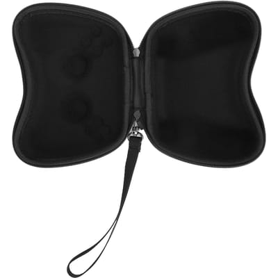 Sac de Protection pour Manette de Jeu Antichoc EVA Rigide Étui de Transport Adapté pour Sony PS5 black