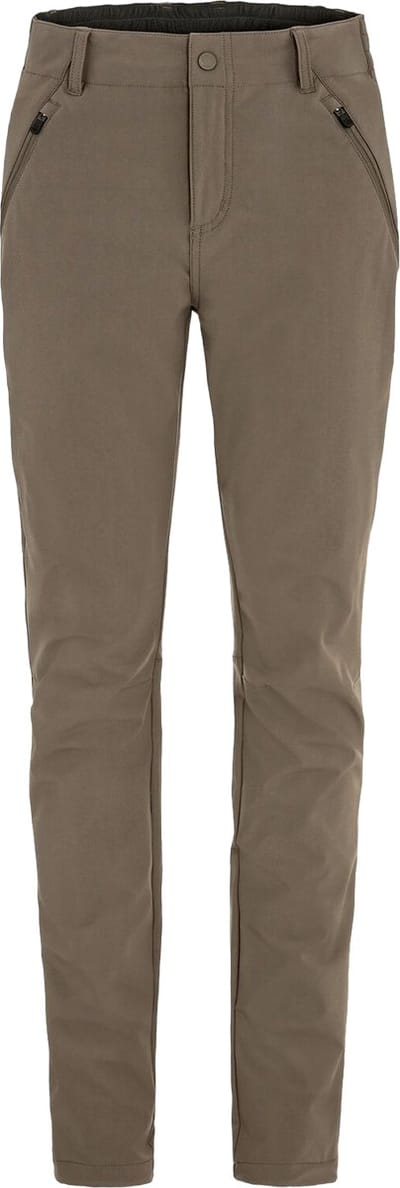 Fjällräven Abisko Trail Stretch Broek - Dames Wandelbroek - Suede Brown
