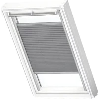 Velux Manueel Lichtdoorlatend Plisségordijn Fhl C02 1282s Donkergrijs
