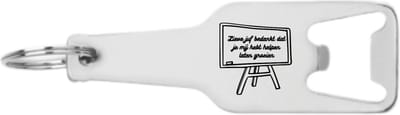 Akyol - lieve juf bedankt dat je mij hebt laten groeien flesopener - Juf - cadeaupakket juf - einde schooljaar - afscheid - leuk cadeau voor je juf om te geven - 105 x 25mm