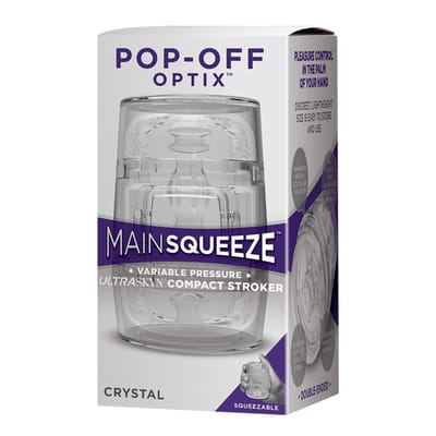 Main Squeeze Main Squeeze Pop-Off Optix - Transparant