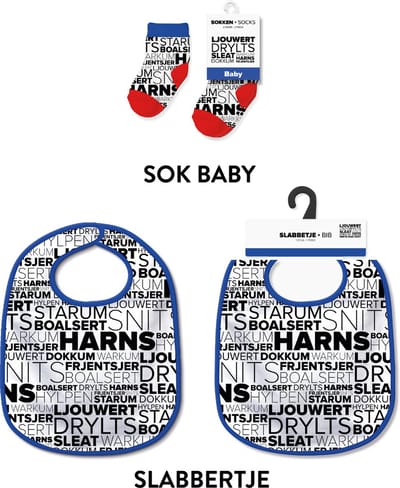Slabbetjes en sokken met tekst - Baby cadeautjes en kraamcadeautjes - 11-Steden