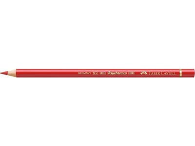 Kleurpotlood Faber Castell Polychromos 118 scharlakenrood doos met 6 stuks