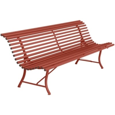 Fermob - LOUISIANE bank - 20 okerrood - 200 x 80 x 72 cm