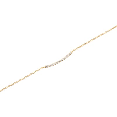 DANIEL WELLINGTON MIRELLE DW00401632 GOLD-PLATED KETTING MET ZIRKONIA'S 1 STUK