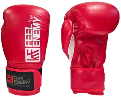 Krf Feel The Enemy Trainingshandschoenen Rood 10oz