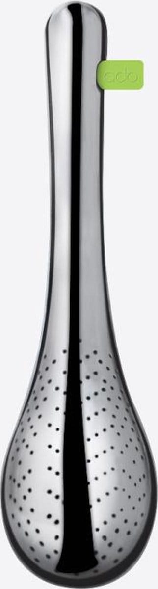 QDO magnetische thee infuser - lepel groen Ø 4cm H 16cm
