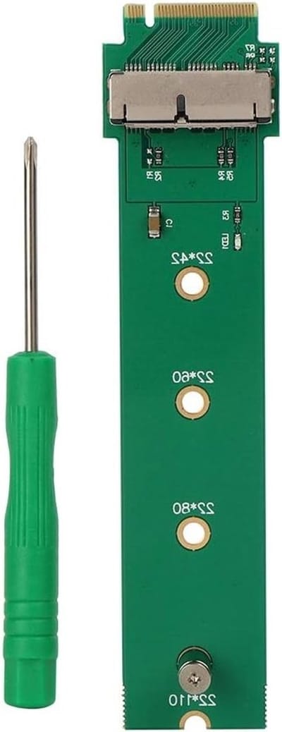 12-16 Pins SD naar M.2 Adapter voor SSD, Compatibel met MZJPV5120 en MZJPU512T, Ideaal voor Upgrade en Gegevensoverdracht