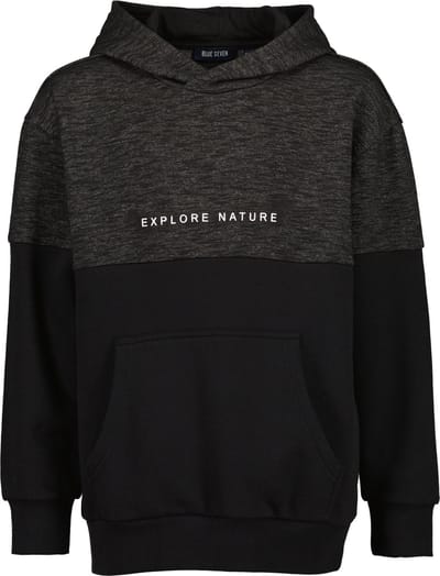 Blue Seven - Jongens sweater - Black - Maat 140
