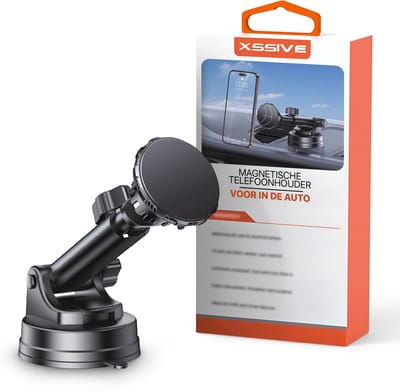 Telefoonhouders Auto Magnetisch - Telefoonhouder Auto Zuignap - GSM Houder Dashboard - 360 Graden Draaibaar - Smartphone houder voorruit - Smartphone houder voor auto raam