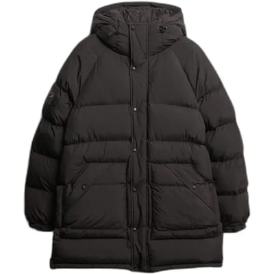 Superdry - XPD Lange Gewatteerde Parka Jas - Heren - Gewatteerde jassen
