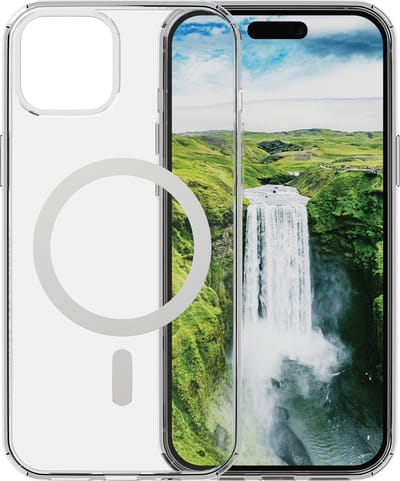 Dbramante1928 - Iceland Ultra D3O Mag geschikt voor iPhone 15 Plus - transparant