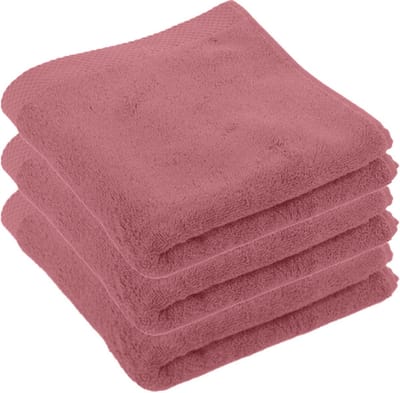 Tiseco Home Studio - Handdoek DELUX - - SET/3 - 100% katoen - 550 g/m² - 100% katoen - superzacht en zeer absorberend - 50x100 cm - Oud roze
