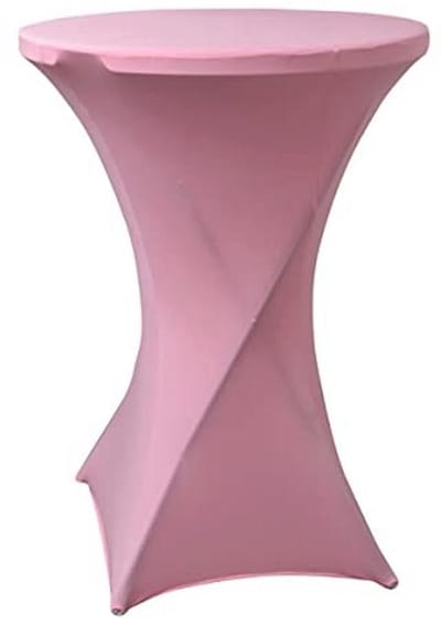 Stretch tafelhoezen voor statafels en bistrotafels Ø 60-80 cm, elegante en onderhoudsvriendelijke tafelhoezen
