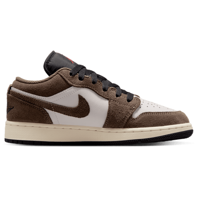 Jordan AJ1 Low Kindersneakers - Bruin - Maat 36.5 - Leer